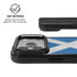Scotland Flag Distressed iPhone 17 Pro Max Kickstand Case