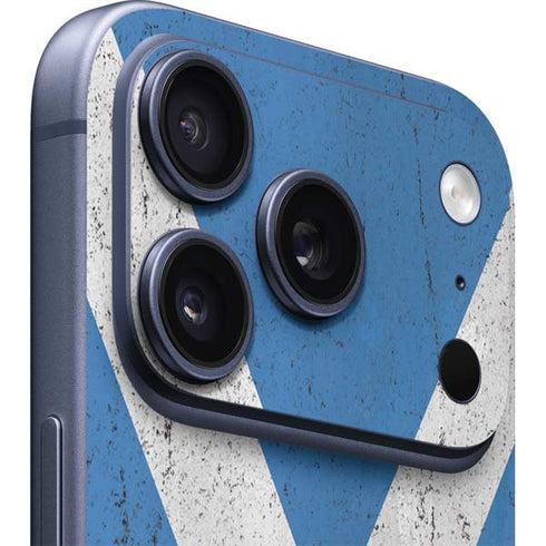 Scotland Flag Distressed iPhone 17 Pro Skin