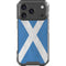Scotland Flag Distressed iPhone 18 Pro Clear Case