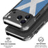 Scotland Flag Distressed iPhone 18 Pro Clear Case