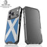 Scotland Flag Distressed iPhone 18 Pro Clear Case