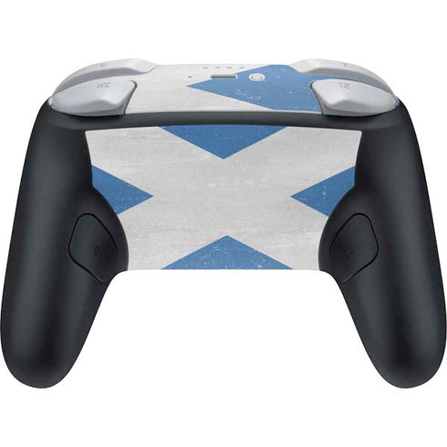 Scotland Flag Distressed Nintendo Switch 2 (2025) Pro Controller Skin
