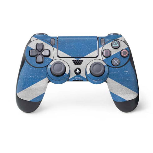 Scotland Flag Distressed PlayStation PS4 Skins