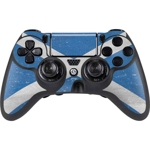 Scotland Flag Distressed PlayStation PS4 Skins