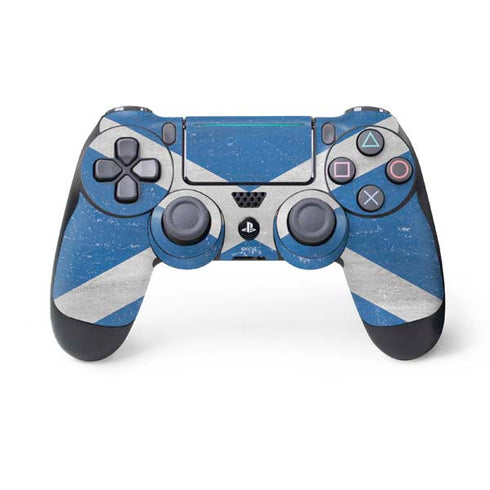 Scotland Flag Distressed PlayStation PS4 Skins