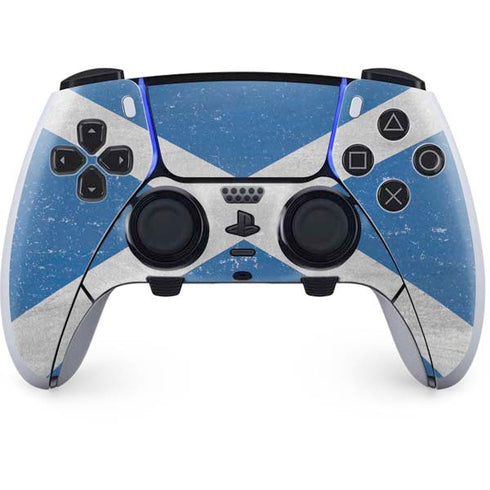 Scotland Flag Distressed PlayStation PS5 Skins