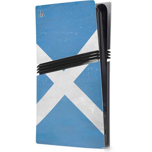 Scotland Flag Distressed PlayStation PS5 Skins