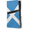 Scotland Flag Distressed PS5 Pro Disk Console Skin
