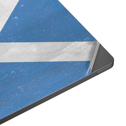 Scotland Flag Distressed Surface Laptop 7 15in Skin