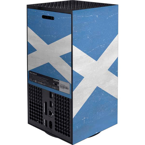 Scotland Flag Distressed Xbox Series X Bundle Skin