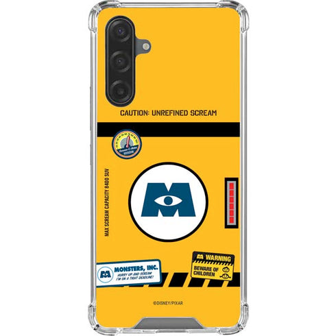Disney Monsters Inc. Scream Canister Galaxy A17 Clear Case