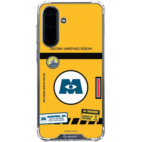 Disney Monsters Inc. Scream Canister Galaxy A36 5G Clear Case