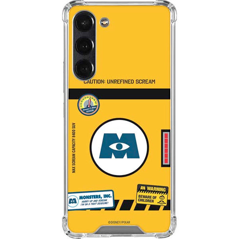 Disney Monsters Inc. Scream Canister Galaxy S24 FE Clear Case