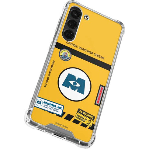 Disney Monsters Inc. Scream Canister Galaxy S24 FE Clear Case