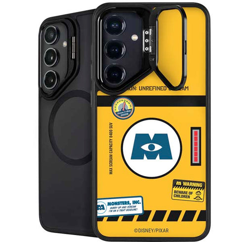 Disney Monsters Inc. Scream Canister Galaxy S25 Plus Kickstand Case