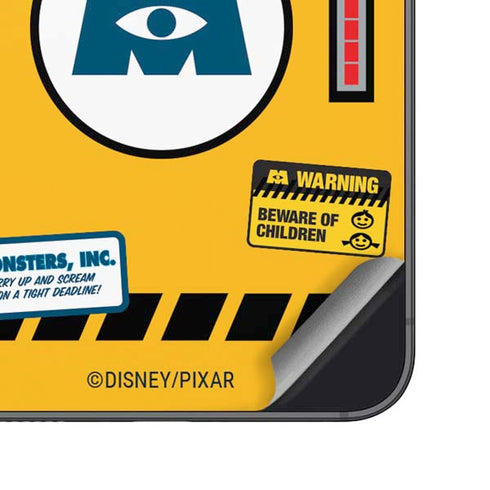 Disney Monsters Inc. Scream Canister Galaxy S25 Plus Skin