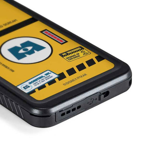 Disney Monsters Inc. Scream Canister Galaxy S24 Plus Waterproof Case