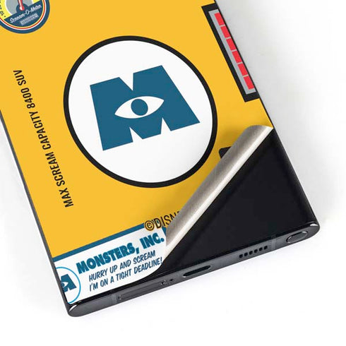 Disney Monsters Inc. Scream Canister Galaxy S25 Ultra Skin