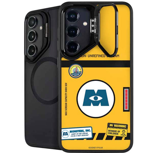 Disney Monsters Inc. Scream Canister Galaxy S26 Kickstand Case