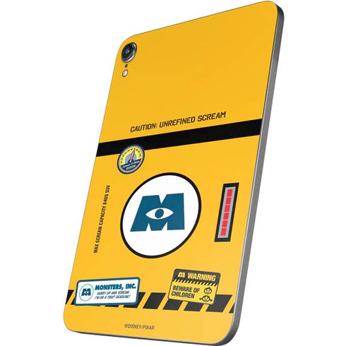 Disney Monsters Inc. Scream Canister Apple iPad Mini Skin