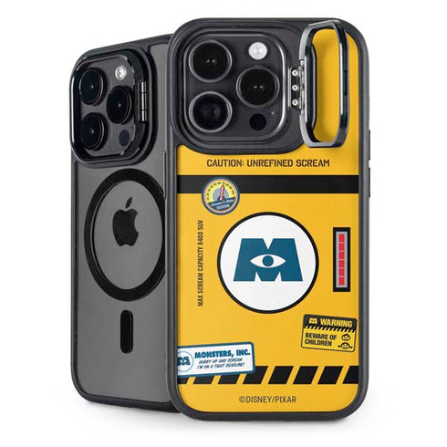 Disney Monsters Inc. Scream Canister iPhone 13 Pro Kickstand Case