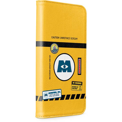 Disney Monsters Inc. Scream Canister iPhone 14 Pro Folio Case