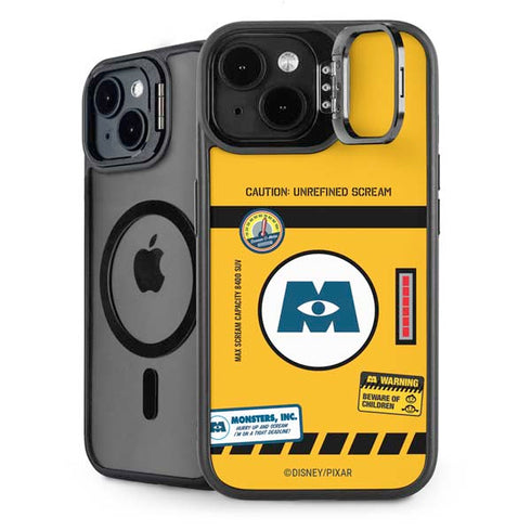 Disney Monsters Inc. Scream Canister iPhone 15 Plus Kickstand Case