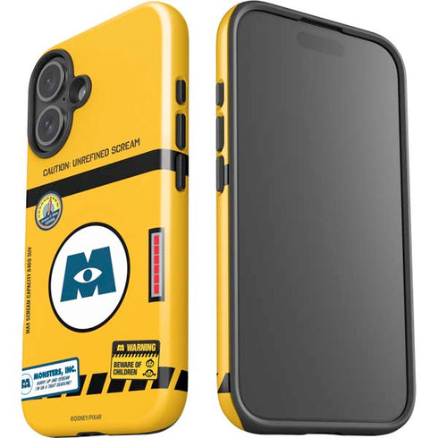 Disney Monsters Inc. Scream Canister iPhone 16 Impact Case