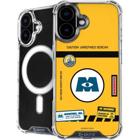 Disney Monsters Inc. Scream Canister iPhone 16 MagSafe Case