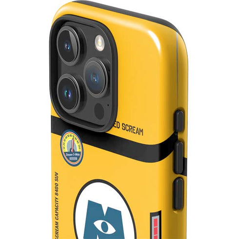 Disney Monsters Inc. Scream Canister iPhone 16 Pro Max Impact Case