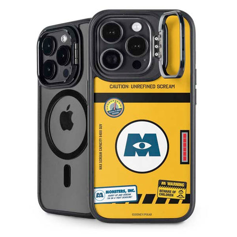 Disney Monsters Inc. Scream Canister iPhone 16 Pro Max Kickstand Case