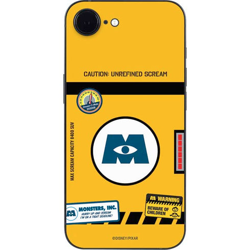 Disney Monsters Inc. Scream Canister iPhone 16e Skin