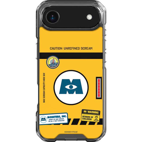 Disney Monsters Inc. Scream Canister iPhone 17 Air Clear Case