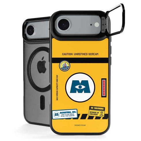 Disney Monsters Inc. Scream Canister iPhone 17 Air Kickstand Case
