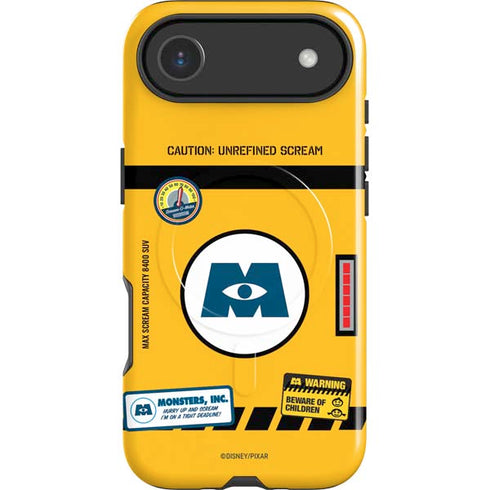 Disney Monsters Inc. Scream Canister iPhone 17 Air Magsafe Impact Case