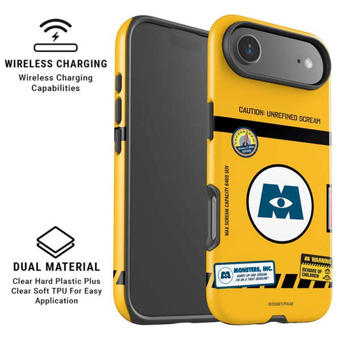 Disney Monsters Inc. Scream Canister iPhone 17 Air Magsafe Impact Case