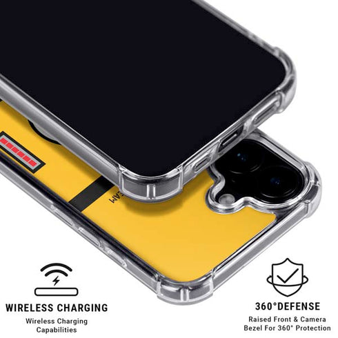 Disney Monsters Inc. Scream Canister iPhone 17 Clear Case