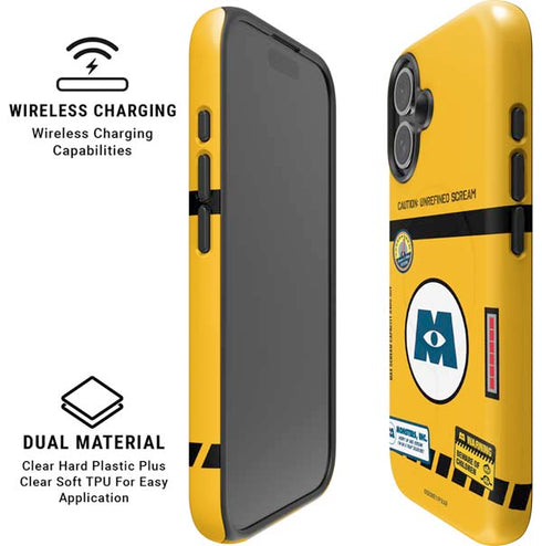Disney Monsters Inc. Scream Canister iPhone 17 Magsafe Impact Case