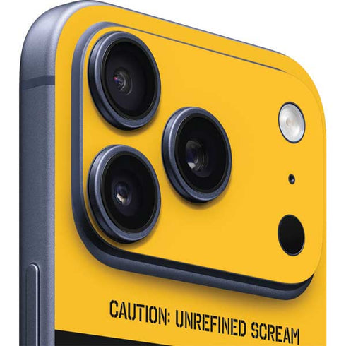 Disney Monsters Inc. Scream Canister iPhone 17 Pro Max Skin