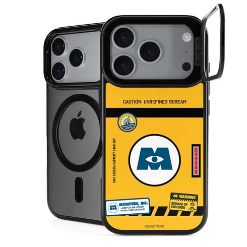 Disney Monsters Inc. Scream Canister iPhone 18 Pro Max Kickstand Case