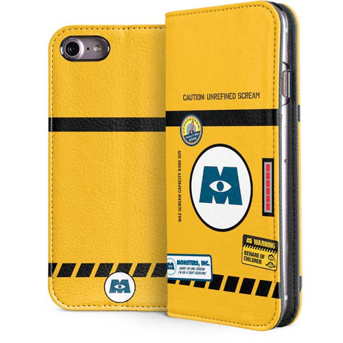Disney Monsters Inc. Scream Canister iPhone 7 Folio Case