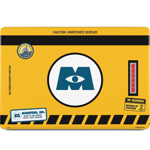 Disney Monsters Inc. Scream Canister MacBook Skins