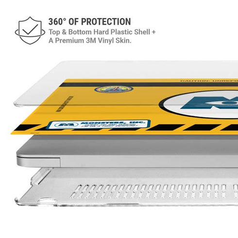 Disney Monsters Inc. Scream Canister MacBook Cases