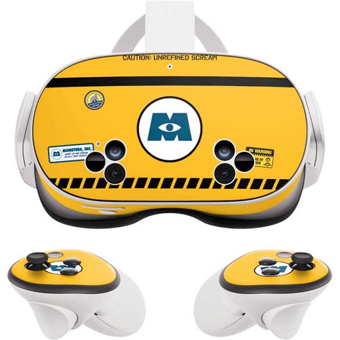 Disney Monsters Inc. Scream Canister Meta Quest 3S Skin