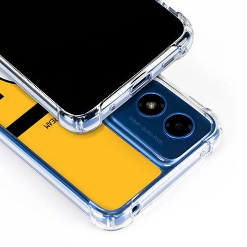 Disney Monsters Inc. Scream Canister Moto G 5G (2024) Clear Case