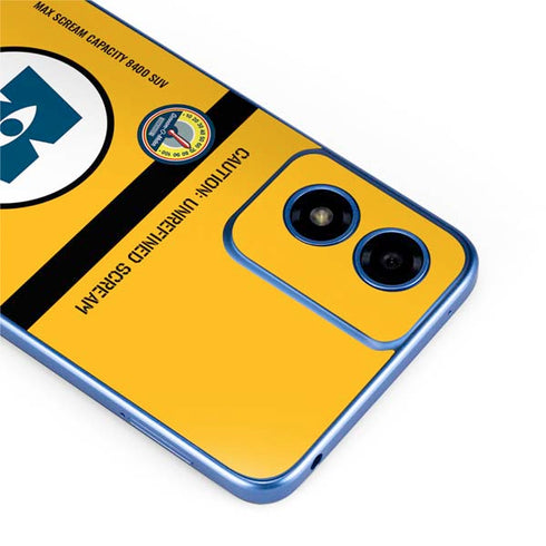 Disney Monsters Inc. Scream Canister Moto G Play 4G (2024) Skin