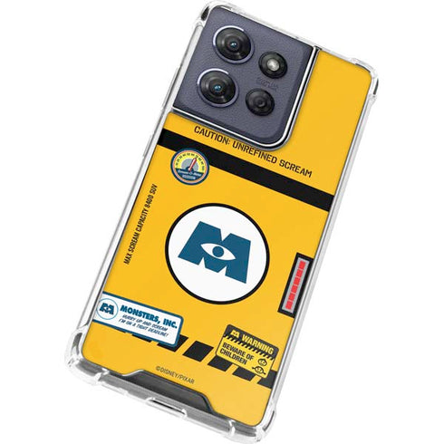 Disney Monsters Inc. Scream Canister Moto G Play 5G (2025) Clear Case