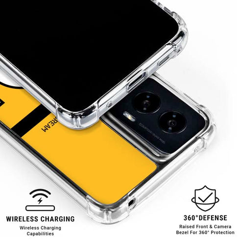 Disney Monsters Inc. Scream Canister Moto G Power 5G (2024) Clear Case