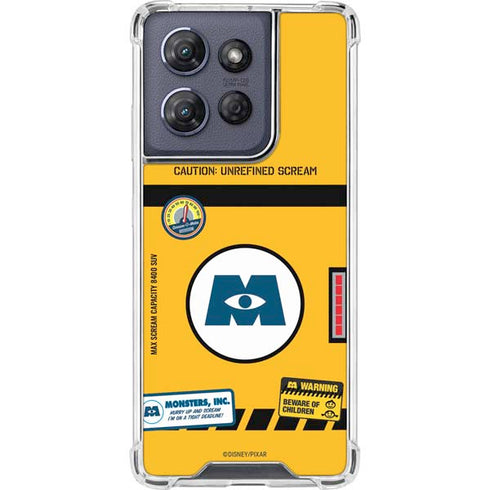 Disney Monsters Inc. Scream Canister Moto G Stylus 5G (2025) Clear Case
