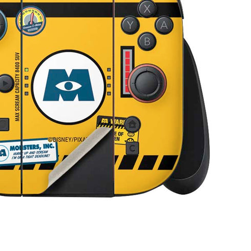 Disney Monsters Inc. Scream Canister Nintendo Switch 2 (2025) Joy-Con Controller Skin